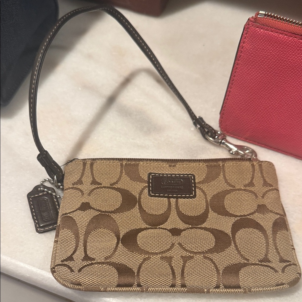 Coach Wristlet and Card Case - Picture 2 of 6